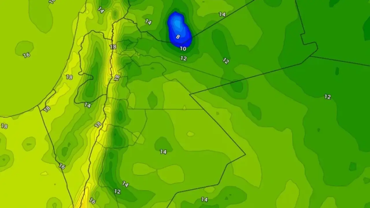 طقس الأردن.. 3 ظواهر جوية تسيطر على درجات الحرارة خلال الأيام المقبلة
